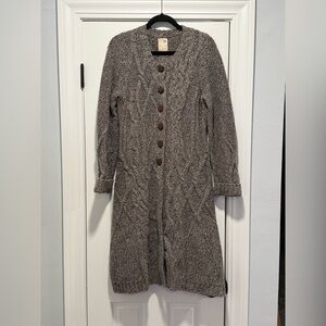 Anthropologie 'Far Away From Close' Long Sweater - Medium - NWOT